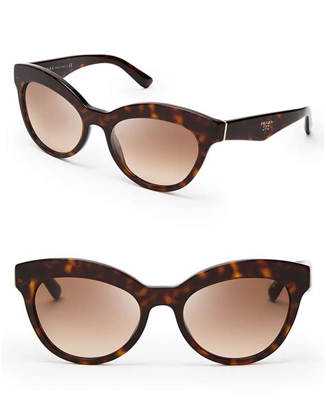 prada brown cat eye sunglasses|59mm cat eye sunglasses Prada.